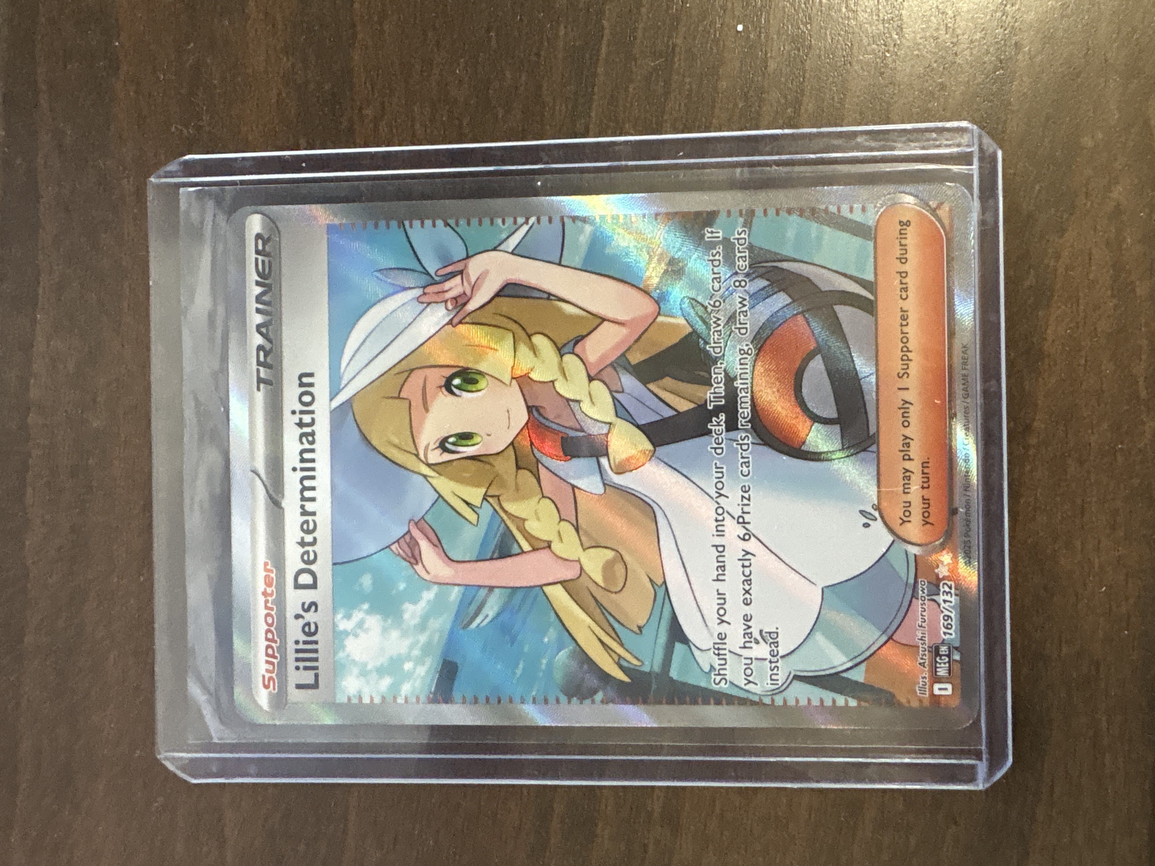 Lillie's Determination Ultra Rare (169) 2025 Pokemon Meg EN-Mega